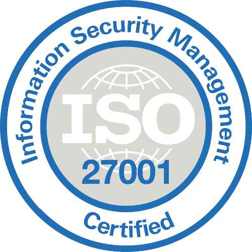 ISO/IEC 27001:2022 Certified